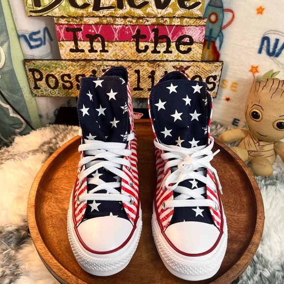 CONVERSE CTAS HI AMERICAN FLAG - Picture 10 of 11